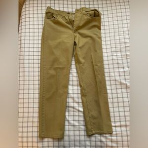 60s Levis Earth Tone Big E Pants B14, Size 32/32